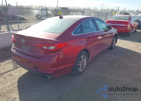 2015 Hyundai Sonata Se from USA, damaged, VIN 5NPE24AF5FH244460